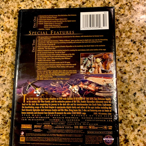 Star Wars Trilogy DVD set…Episodes Four through Six. - Picture 6 of 8